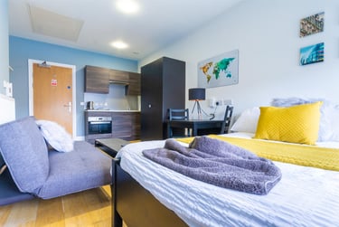 1 bed studio, The Bruce Building, Denton, Newcastle, NE17RP - Image 1